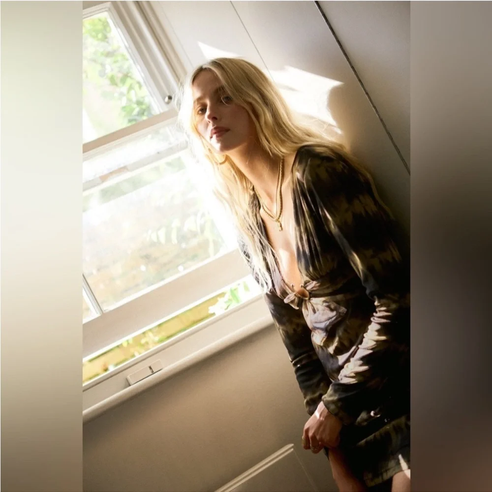 Zara Tie-Dye Tulle Dress - Picture 8 of 8